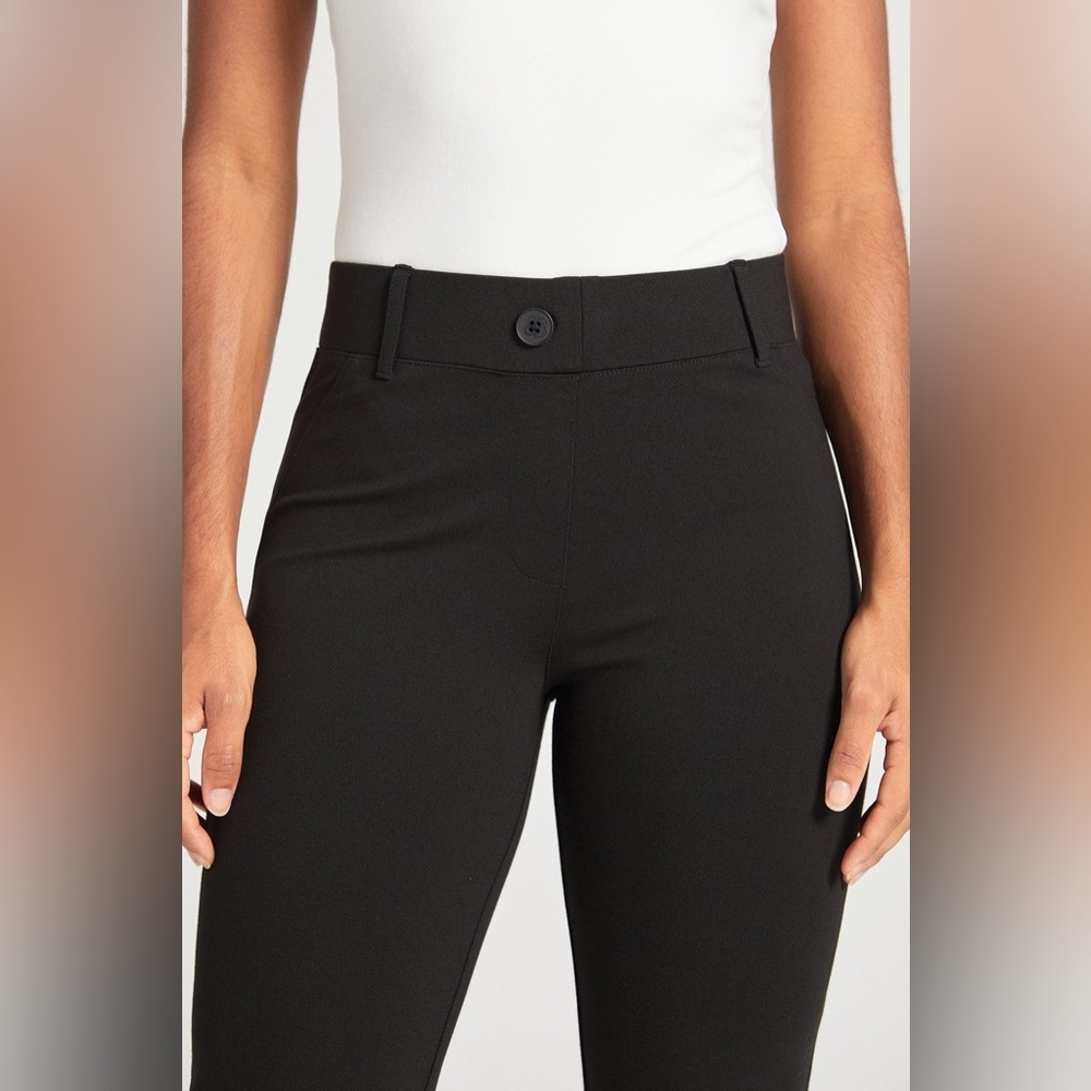 Betabrand Straight-Leg Two-Pocket Dress Pants Yoga Pants 3X Petite NIB NWT - Picture 5 of 5